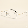 GIGI Zenith F6593-2| Armazón de Titanio Rectangular (Black Gold) Mediano